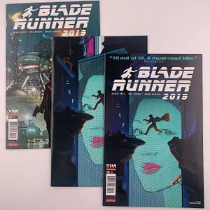 Blade Runner 2019 #2 + 2 Variant Covers (2019, Titan Comics) – 3 Book Comic Lot