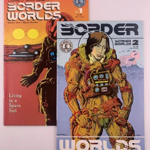 Border Worlds #1–2 (1988, Epic Comics/Marvel) – 2 Book Comic Lot