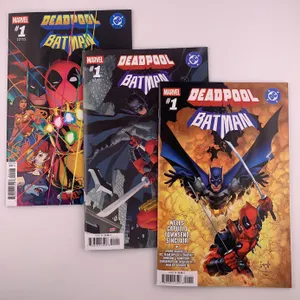 Batman/Deadpool #1 – Variant Cover Comic Lot (DC & Marvel Collaboration)