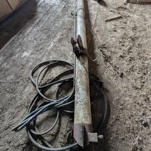 14-ft Seed Auger w/ Hopper , Brush flighting