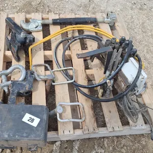 Remote Control Hydraulic for Tractors (built by Husky) Has 3 remote controls, Hitch Clevis for a large frame T7 or Puma, Bumper Hitch for Towing a cam