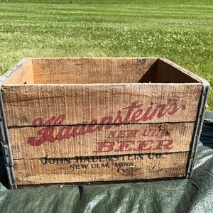 HAULENSTINE WOODEN BEER CRATE