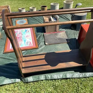 WOODEN QUILT RACK