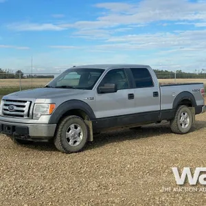 2009 FORD F-150 CREW CAB PICKUP
