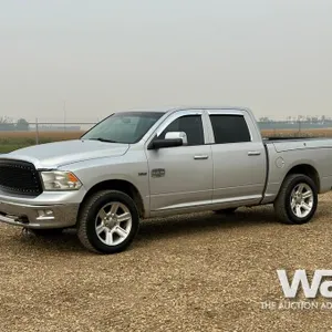 2012 RAM 1500 LARAMIE LONGHORN CREW CAB PICKUP