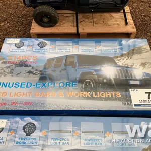 EXPLORE LED LIGHT BARS & WORK LIGHTS