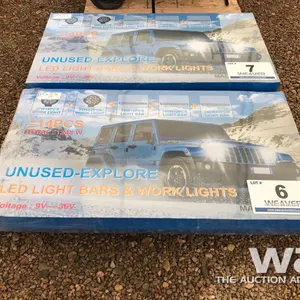 EXPLORE LED LIGHT BARS & WORK LIGHTS