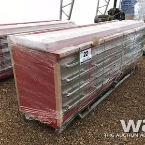 10 FT. 20 DRAWER HEAVY DUTY METAL WORK BENCH