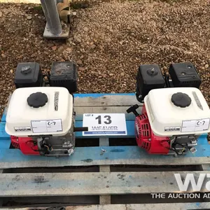 (2) HONDA 5.5 HP MOTORS