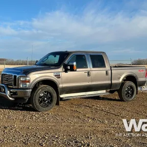 2009 FORD F350 SUPER DUTY CREW CAB PICKUP