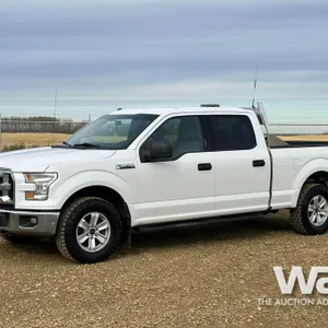 2016 FORD F150 XLT 4X4 CREW CAB PICKUP