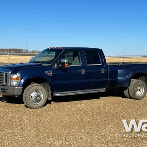 2008 FORD F350 CREW CAB LARIAT DUALLY PICKUP