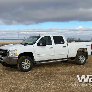 2011 CHEVROLET SILVERADO 2500HD LT CREW CAB PICKUP