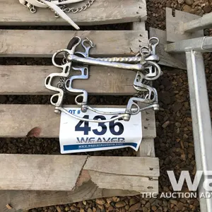 (2) HEAVY HORSE BITS