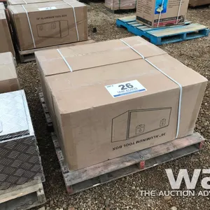 (2) ALUM. TOOL BOXES