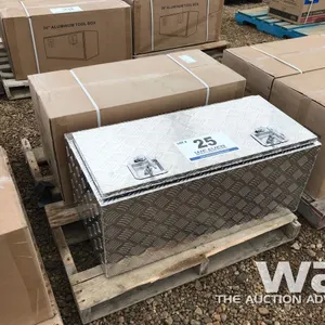(2) ALUM. TOOL BOXES