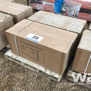 (2) ALUM. TOOL BOXES
