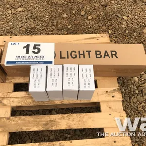 120 WATT 30 VOLT LED LIGHT BAR & (4) WORK LIGHTS