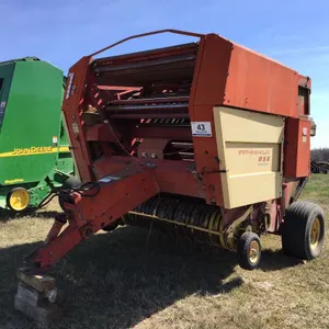 1984 NH 855 ROUND BALER