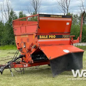 HIGHLINE BALE PRO 7000 BALE PROCESSOR