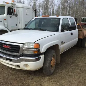 2004 GMC 3500 E-CAB 4WD FLATDECK TRUCK