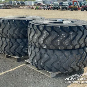 (4) LOADER TIRES