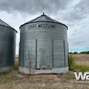 CHIEF WESTLAND 5 RING 18 FT. 3800 +/- BU GRAIN BIN