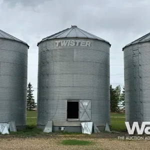 TWISTER 7 RING 19 FT. 5900 +/- BUS. GRAIN BIN
