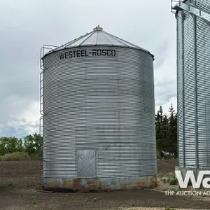 WESTEEL 9 RING 19 FT. 5900 +/- BUS. GRAIN BIN