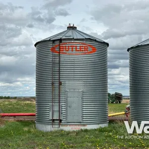 BUTLER 4 RING 14 FT. 2200 +/- BUS. GRAIN BIN