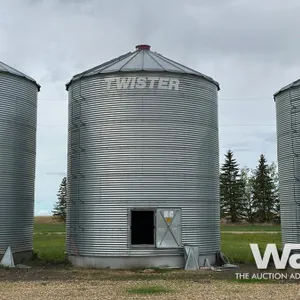 TWISTER 7 RING 19 FT. 5900 +/- BUS. GRAIN BIN