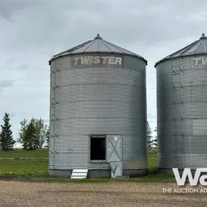 TWISTER 7 RING 19 FT. 5900 +/- BUS. GRAIN BIN