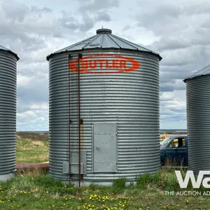 BUTLER 4 RING 14 FT. 2200 +/- BUS. GRAIN BIN