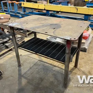 2 1/2 X 4 FT. STEEL WELDING TABLE