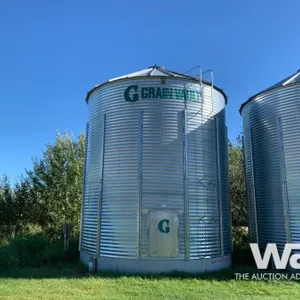 GRAIN VAULT 5 RING X 19 FT. GRAIN BIN