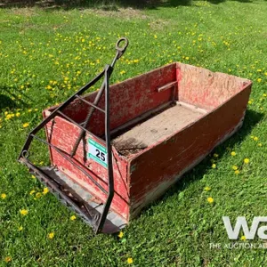 WOODEN SLEIGH