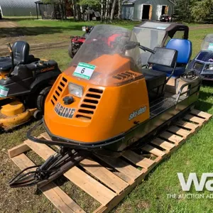 1978 SKIDOO ALPINE TWIN TRACK SNOWMOBILE
