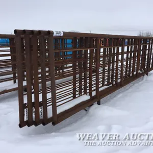 (5) 6X24 FT. FREESTANDING LIVESTOCK PANELS