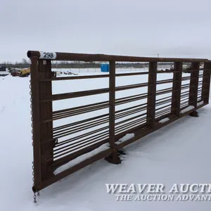 (5) 6X24 FT. FREESTANDING LIVESTOCK PANELS