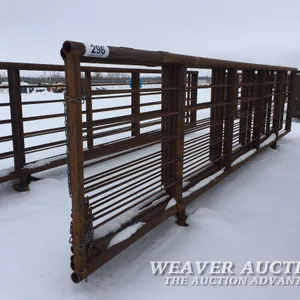 (5) 6X24 FT. FREESTANDING LIVESTOCK PANELS