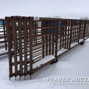 (5) 6X24 FT. FREESTANDING LIVESTOCK PANELS