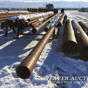 (5) PIECES 4 1/2" PIPE