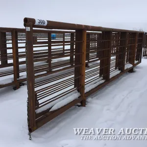 (5) 6X24 FT. FREESTANDING LIVESTOCK PANELS