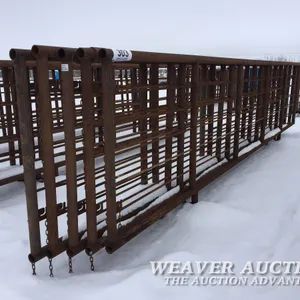 (5) 6X24 FT. FREESTANDING LIVESTOCK PANELS