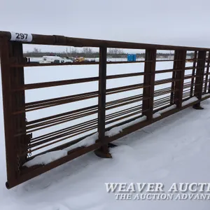 (5) 6X24 FT. FREESTANDING LIVESTOCK PANELS