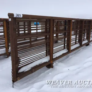 (5) 6X24 FT. FREESTANDING LIVESTOCK PANELS