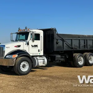 2007 PETERBILT 335 T/A DUMP TRUCK