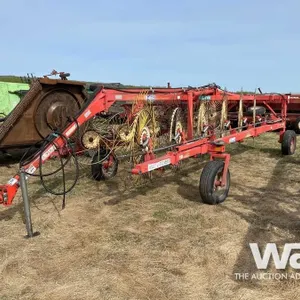 SITREX MAGNUM 12 WHEEL V-HAY RAKE
