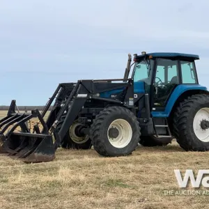 1994 FORD 8670 MFWD TRACTOR
