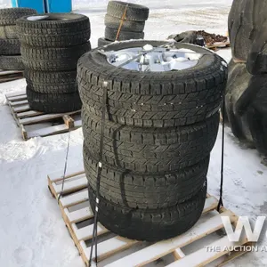 (4) YOKOHAMA 265/70R18 TIRES & RIMS